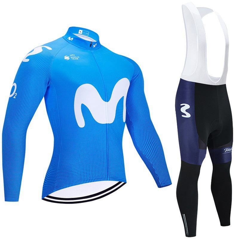 Teams - Professionelt Langærmet Cykelkit